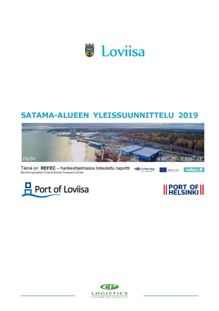 thumbnail of Loviisan kaupunki Loviisan Satama Oy YS 2019__31 01 2020 VJ valmis-1